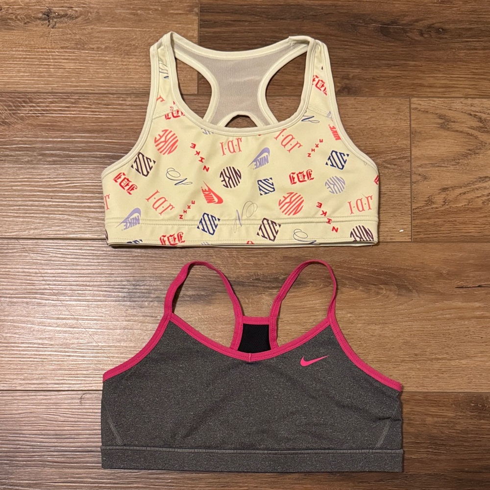 XS Reversibke Nike Sports Bras lot of 2